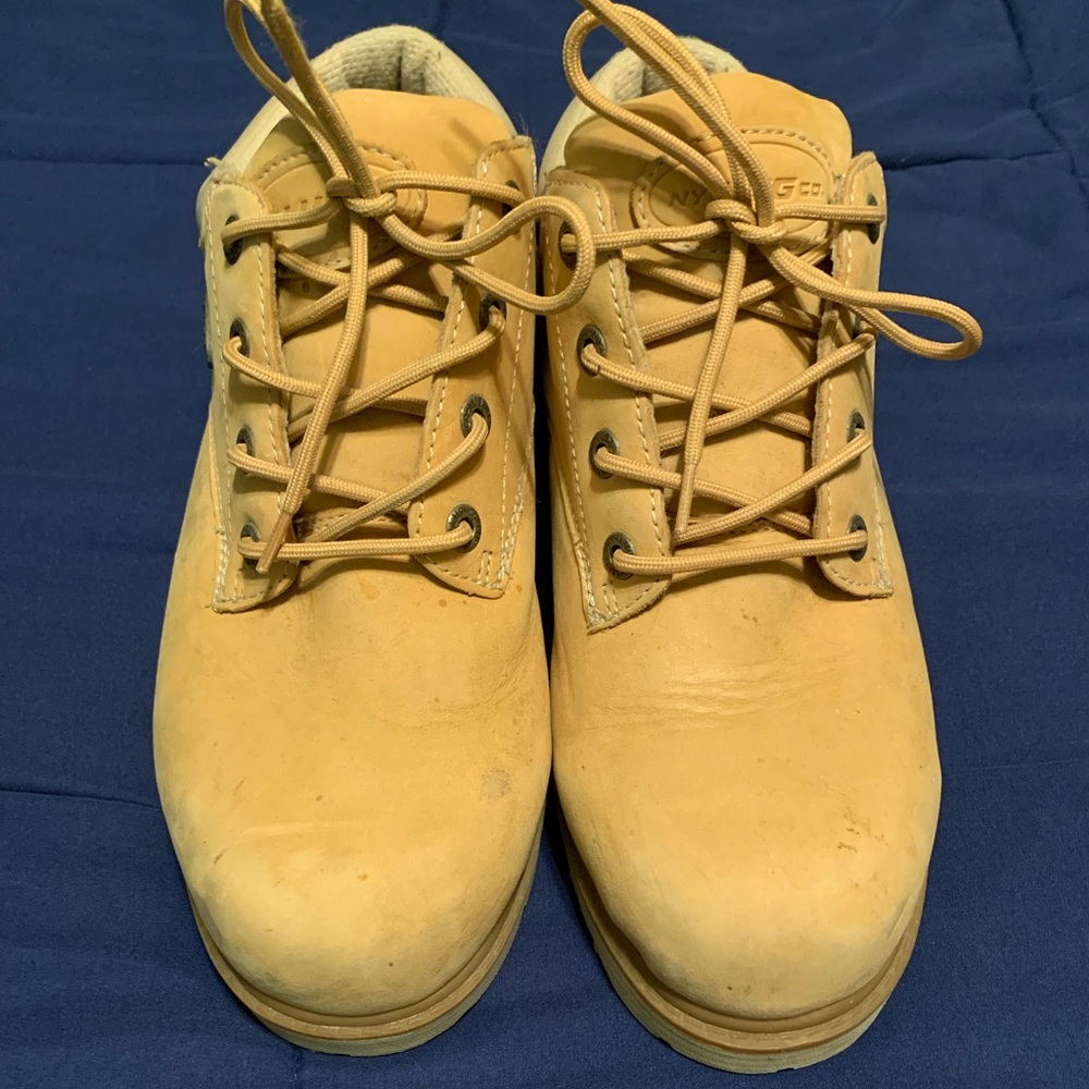 Mens Lugz steel toe